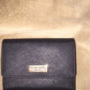 Black mini Kate Spade wallet